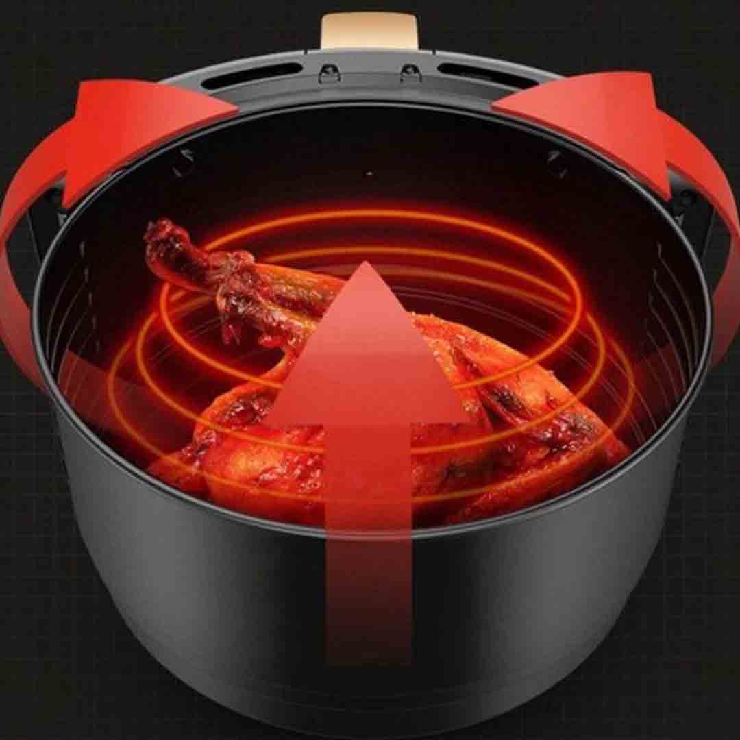 Friteuza cu Aer Cald, Fara Ulei, 7,5L, 2400W